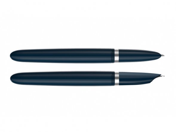 Перьевая ручка Parker 51 CORE MIDNIGHT BLUE CT, перо: F, цвет чернил: black, в подарочной упаковке. 