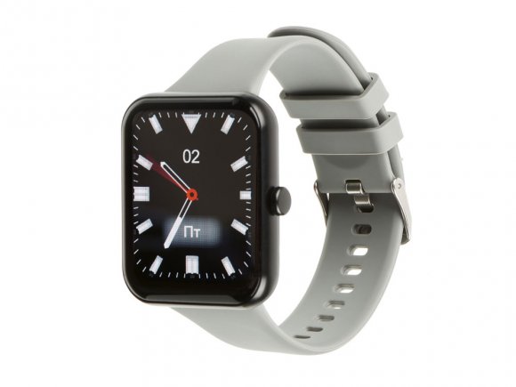 Умные часы HIPER IoT Watch QR, серый 
