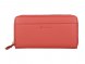 Кошелёк Cross Colors Coral, кожа наппа, фактурная, цвет коралловый 