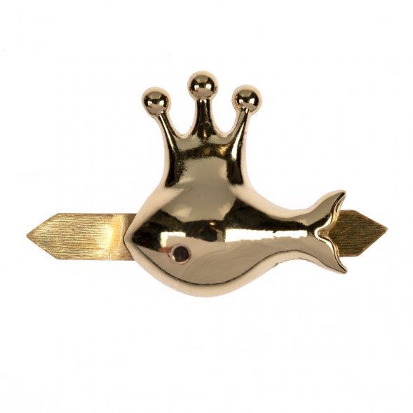 Шильдик «Золотая рыбка», золотистый 