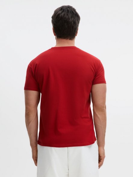 Футболка Imperial 190, вишнево-красная 