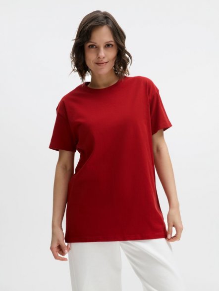 Футболка Imperial 190, вишнево-красная 