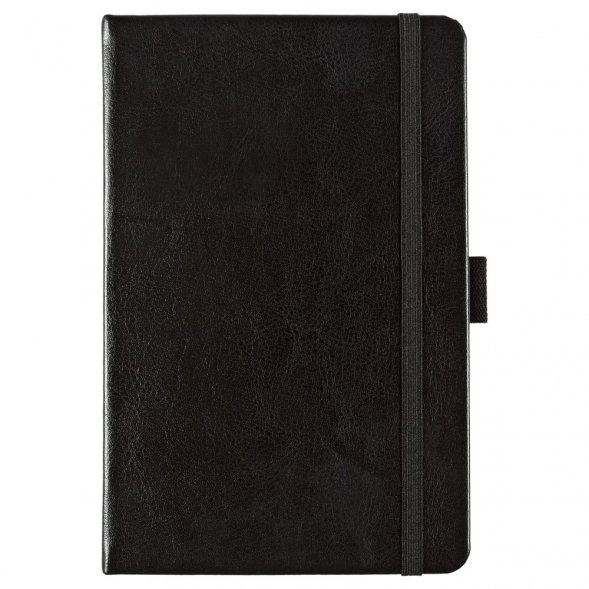 Блокнот Freenote Mini, в линейку, черный 