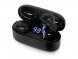 Беспроводные наушники TWS в кейсе Volts. Evolt, черный, пластик 