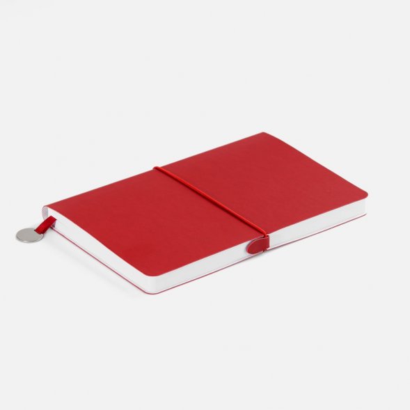 Ежедневник Waltz, недатированный, красный 