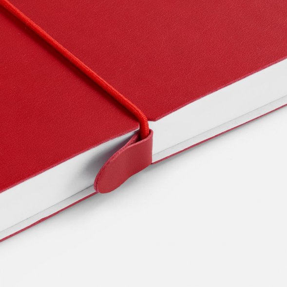 Ежедневник Waltz, недатированный, красный 