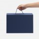 Коробка складная New Case Fold, темно-синяя 