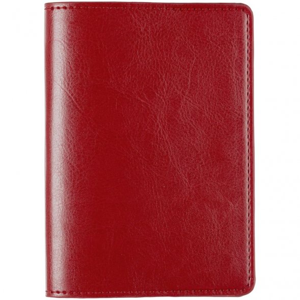 Обложка для паспорта Nebraska, красная 