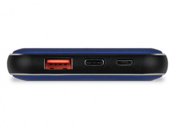 Внешний аккумулятор Rombica NEO Electron Navy, 10000 мАч, темно-синий 