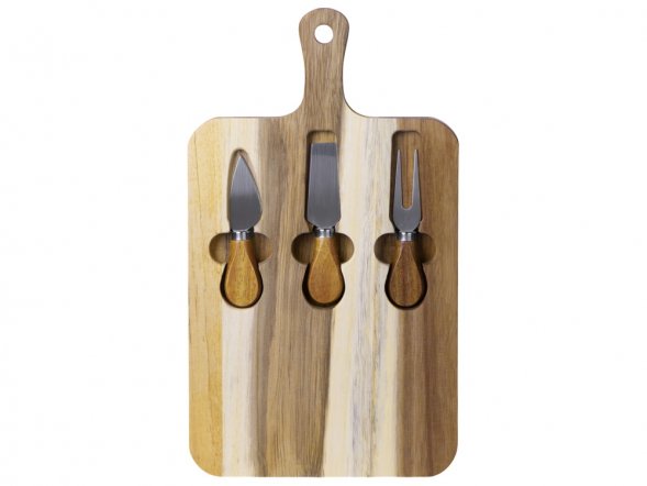 Набор для сыра из акации Parmesan 