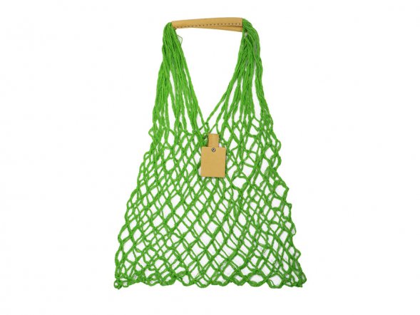 Авоська Dream L наплечная 25 литров с кожаными ручками, яблоко (9) 