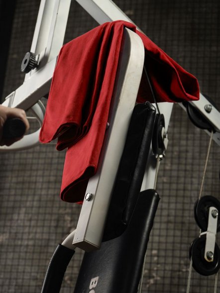 Спортивное полотенце Vigo Small, красное 