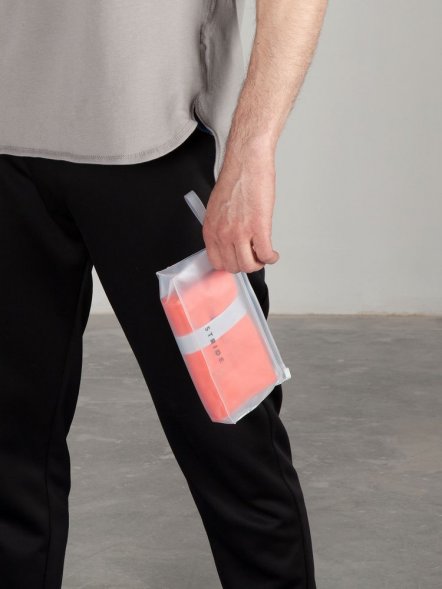 Спортивное полотенце Vigo Small, красное 