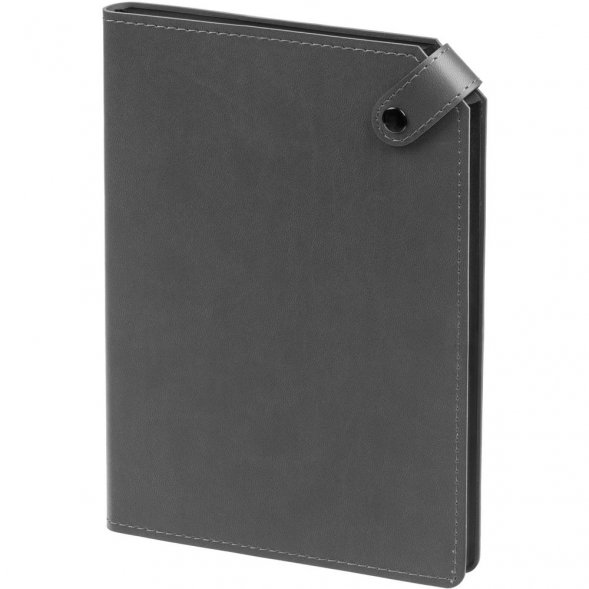 Ежедневник Angle, недатированный, темно-серый 