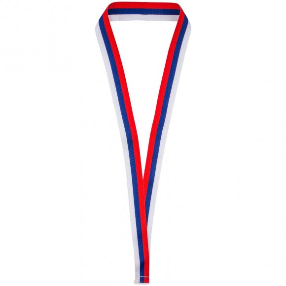 Лента для медали с пряжкой Ribbon, триколор 