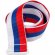 Лента для медали с пряжкой Ribbon, триколор 