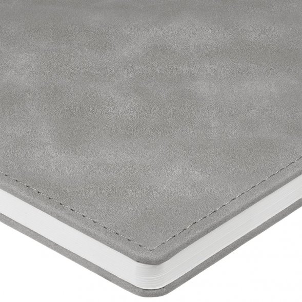 Блокнот Urban, в линейку, серый 