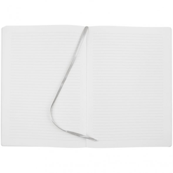 Блокнот Urban, в линейку, серый 