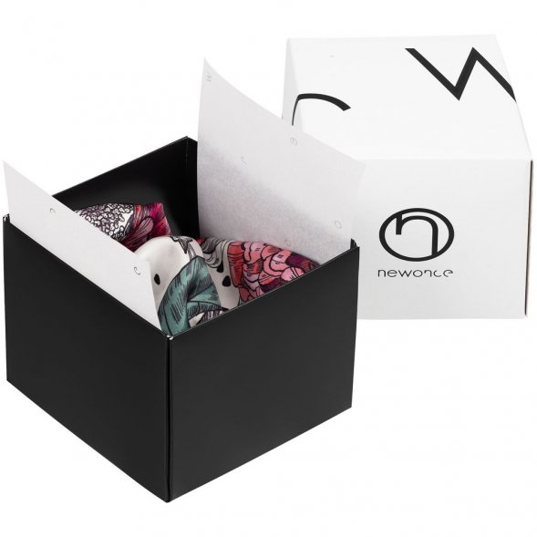 Платок шелковый Delicate, пионы 