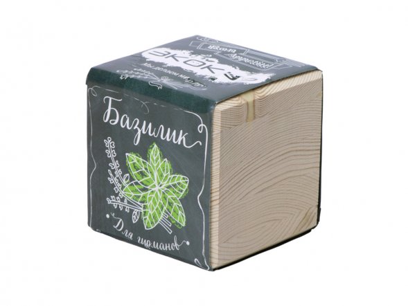 Набор для выращивания Экокуб Classic Базилик 