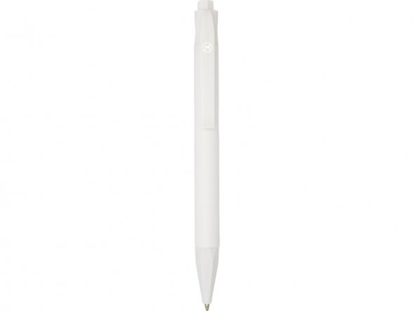 Шариковая ручка Terra из кукурузного пластика, белый 