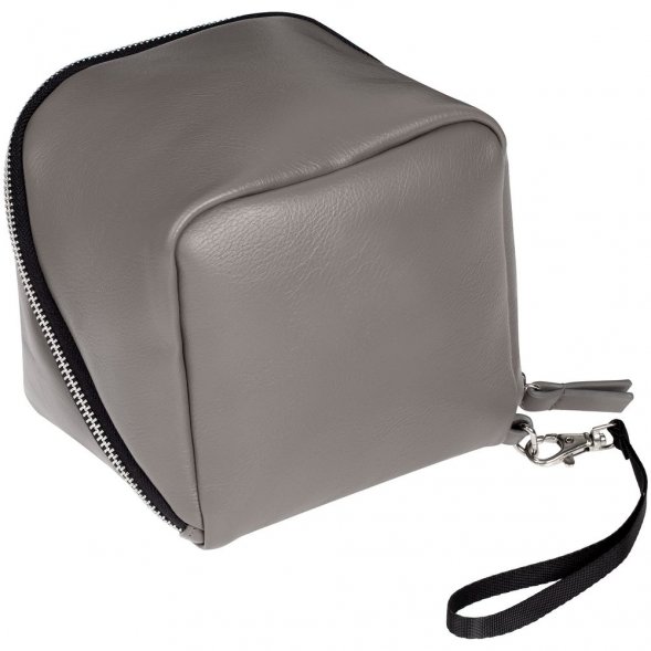 Дорожная косметичка Cubo, серая 