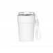 Термокружка вакуумная Monaco, белая 