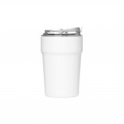 Термокружка вакуумная Monaco, белая