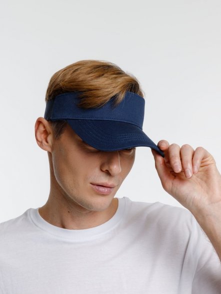 Козырек Viseros, темно-синий 