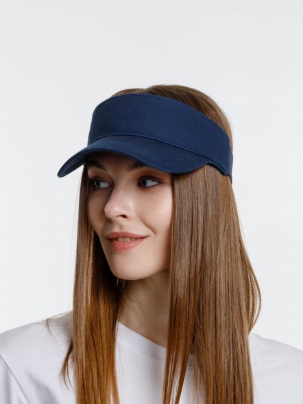 Козырек Viseros, темно-синий 