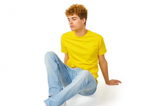 Футболка Heavy Super Club мужская, желтый 