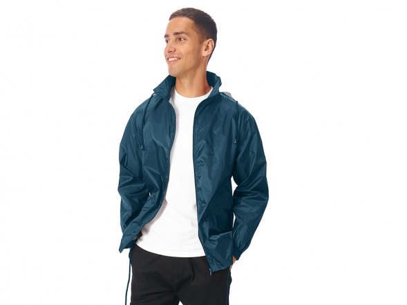 Ветровка Miami мужская с чехлом, темно-синий 