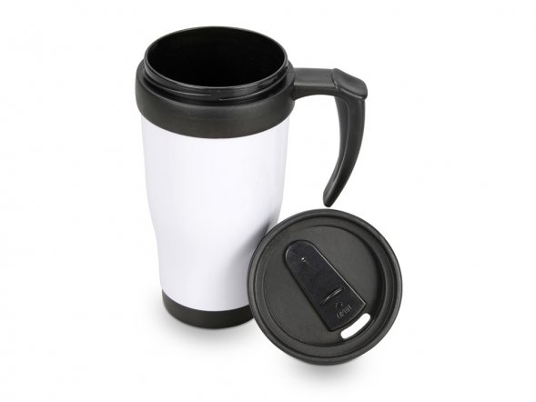 Кружка с термоизоляцией Silence 350мл, белый 