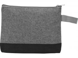 Косметичка двухцветная Trivium, серый/черный