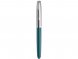 Перьевая ручка Parker 51 CORE TEAL BLUE CT, перо: F, цвет чернил: black, в подарочной упаковке. 