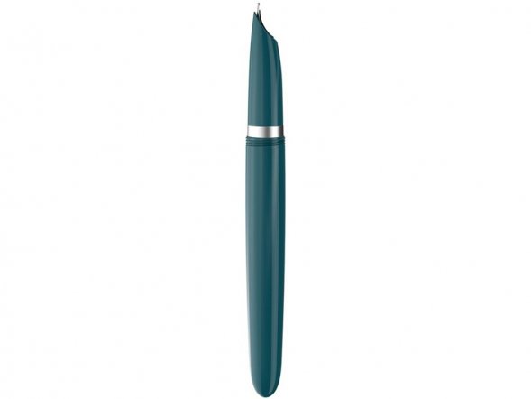 Перьевая ручка Parker 51 CORE TEAL BLUE CT, перо: F, цвет чернил: black, в подарочной упаковке. 