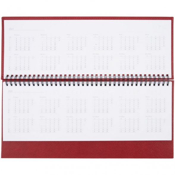 Планинг Sagrin, недатированный, красный 