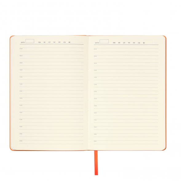 Ежедневник Spark недатированный, оранжевый (без упаковки, без стикера) 