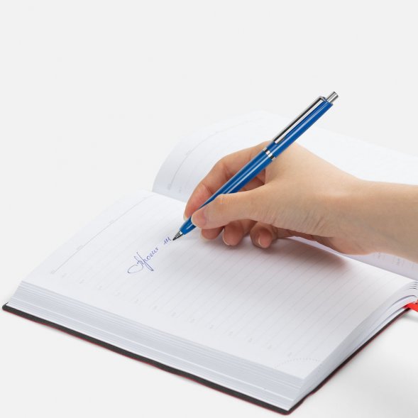 Ручка шариковая Classic, ярко-синяя 