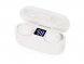 Беспроводные наушники TWS в кейсе Volts. Evolt, белый, пластик 
