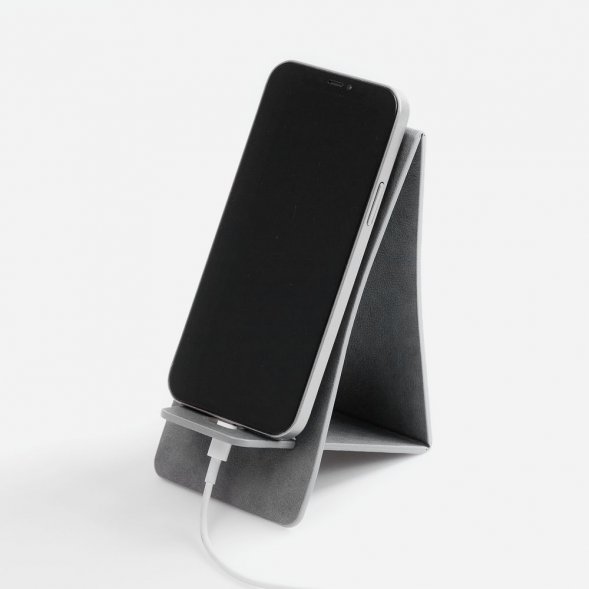 Подставка для телефона Petrus, серая 