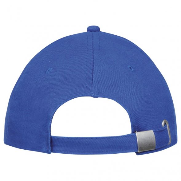 Бейсболка Buffalo, ярко-синяя (royal) с неоново-розовым 