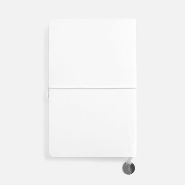 Ежедневник Waltz, недатированный, белый 