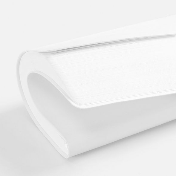 Ежедневник Waltz, недатированный, белый 