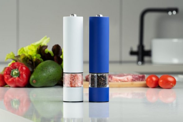 Электрическая мельница для специй Black Mill, синяя 