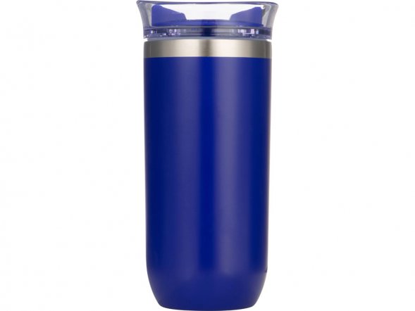 Вакуумный термостакан Volcano, 450 мл, синий 