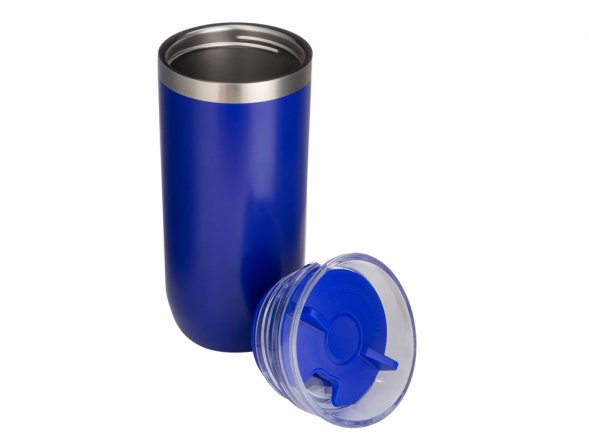 Вакуумный термостакан Volcano, 450 мл, синий 