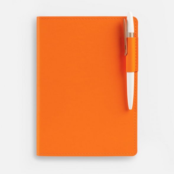 Ежедневник Tact, недатированный, оранжевый 