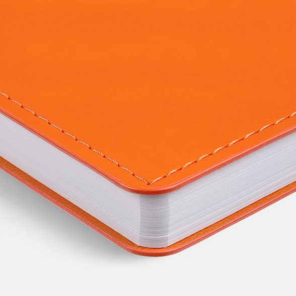 Ежедневник Tact, недатированный, оранжевый 