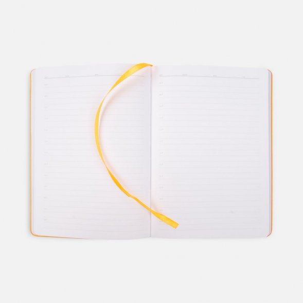 Ежедневник Tact, недатированный, оранжевый 